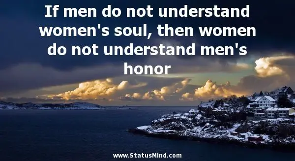 Women&#8217;s honor in the men&#8217;s team
