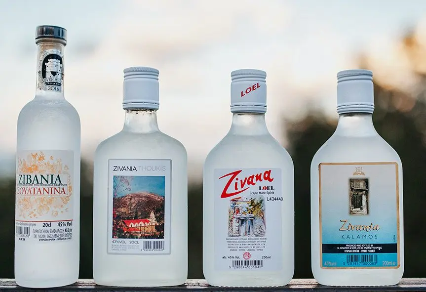 Zivania &#8211; Cypriot vodka (moonshine) made from grape pomace