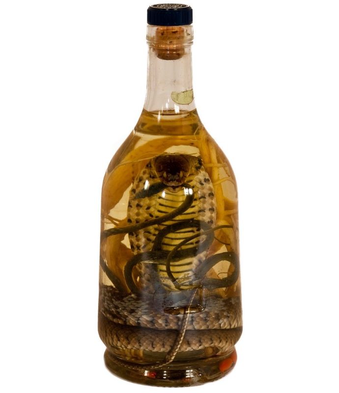 Zmeevka (wine or vodka with a snake) &#8211; an exotic spirit of the East