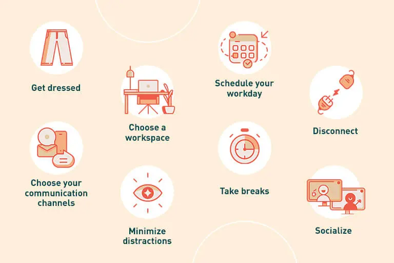 8 tips to stay productive and not go crazy