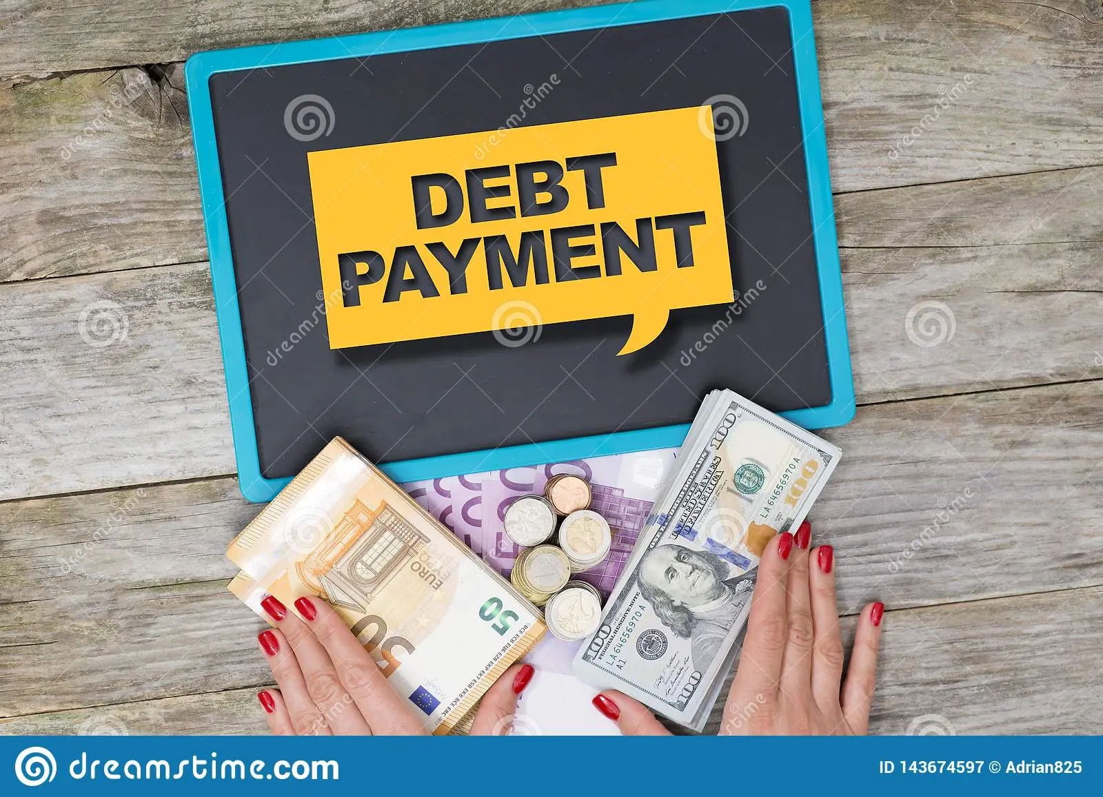 Debt in payment is red: how to be friends with those to whom we owe
