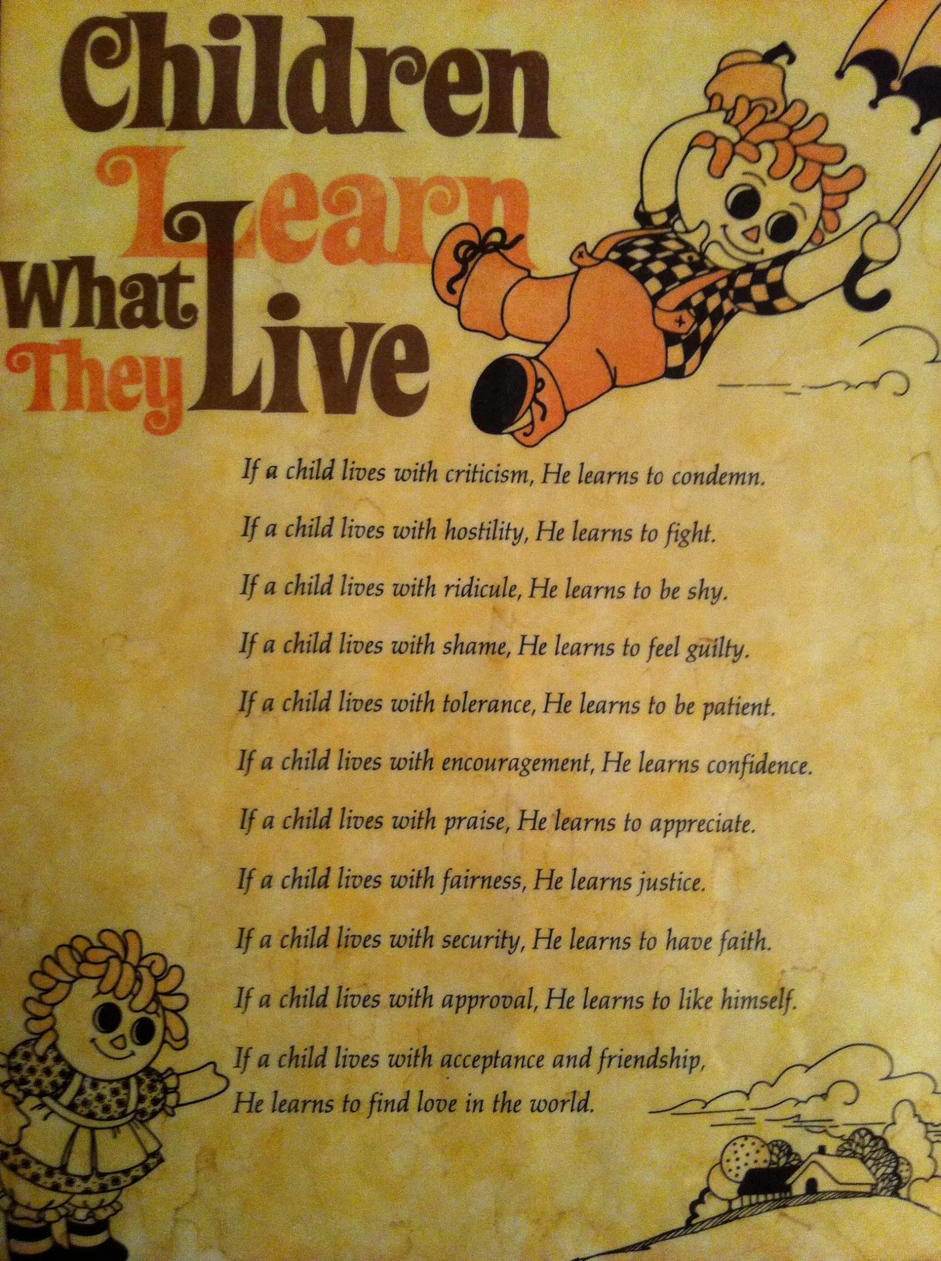 If a child has autism: instructions for parents