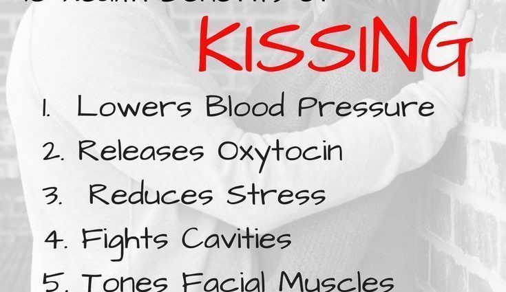 स्वास्थ्य के लिए चुंबन: वेलेंटाइन डे के लिए तीन तथ्य