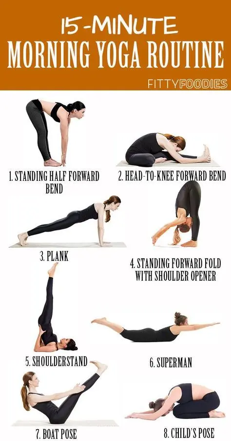 Morning yoga: exercises to relieve anxiety