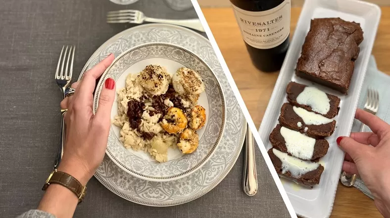 Recipes from Constance | Pairing the wines of Condrieu and Rivesaltes