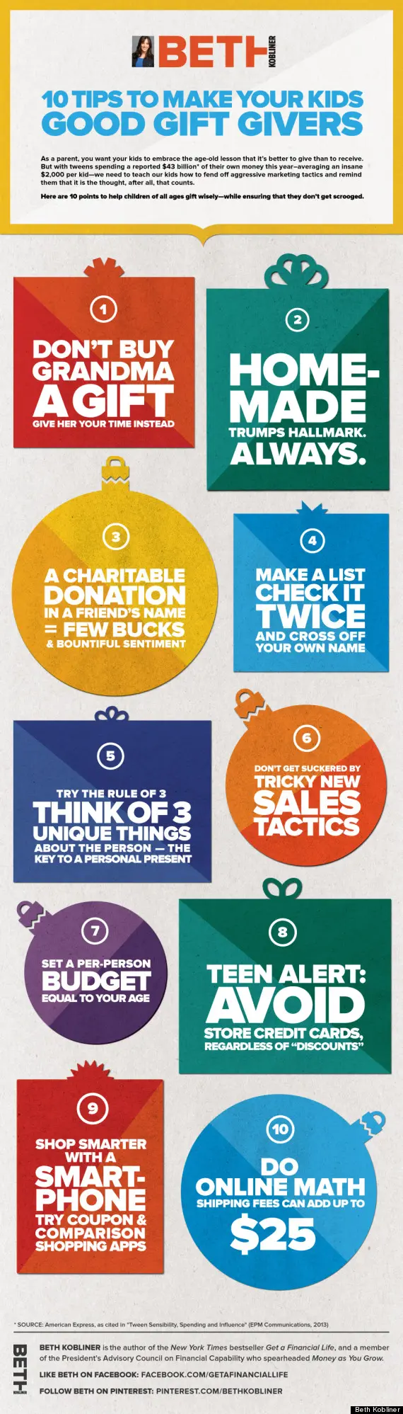 10 tips for making gifts