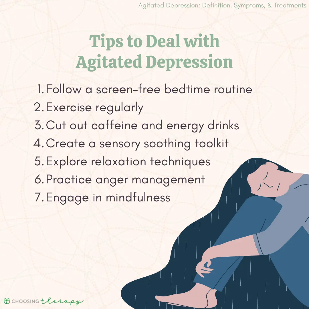 4 ways to get rid of agitated depression