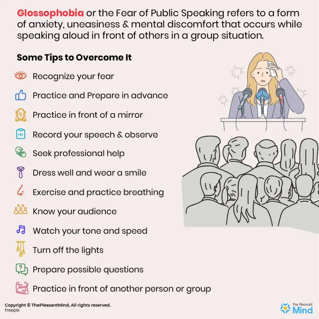 4 Ways to Get Rid of Panic Fear of Public Speaking (Glossophobia)