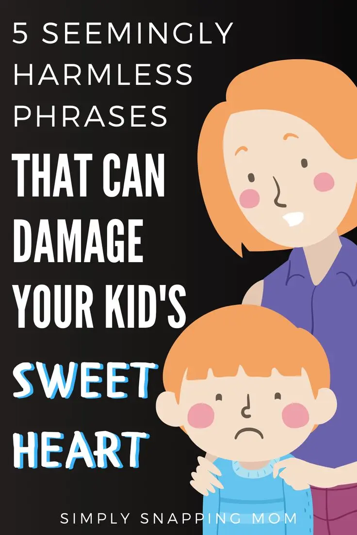 5 phrases that can ruin a child’s life