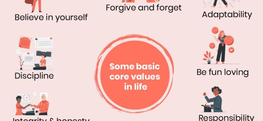 7 main values ​​​​of life that every person should have