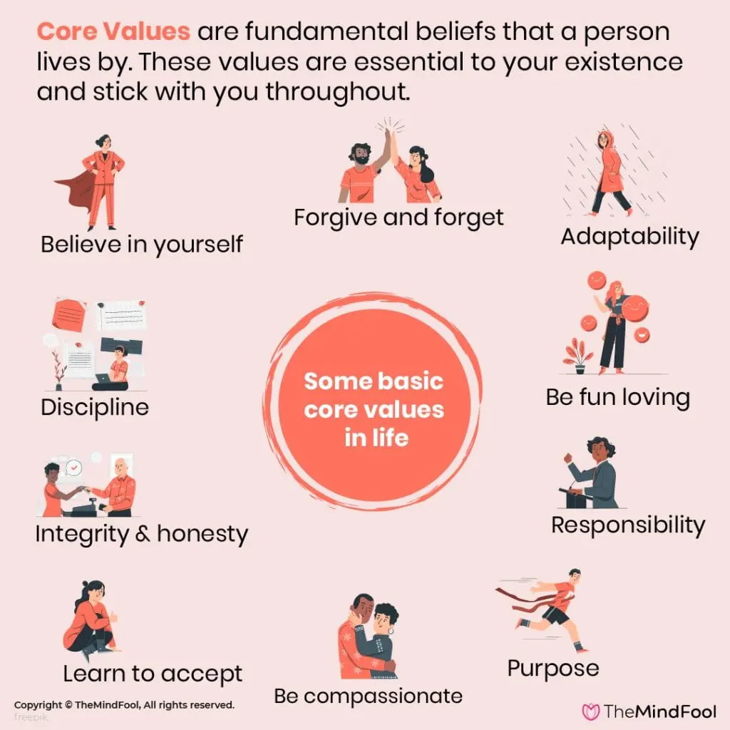 7 main values ​​​​of life that every person should have