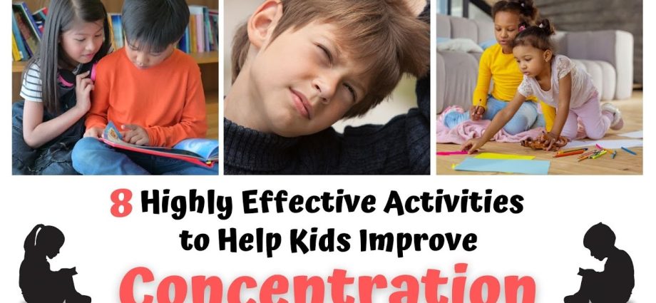 7 Methods for Developing Concentration in Children