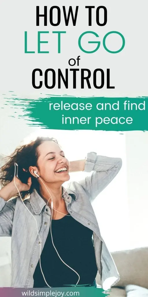 7 ways to let go of total control