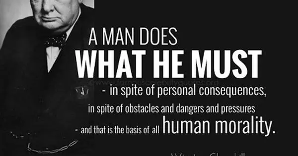 “A man must”: what is the danger of such an approach?