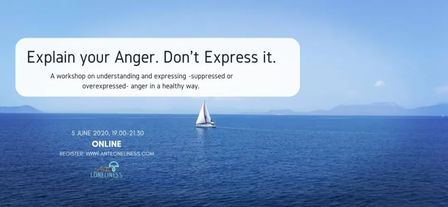 Anger: can’t be expressed and suppressed?