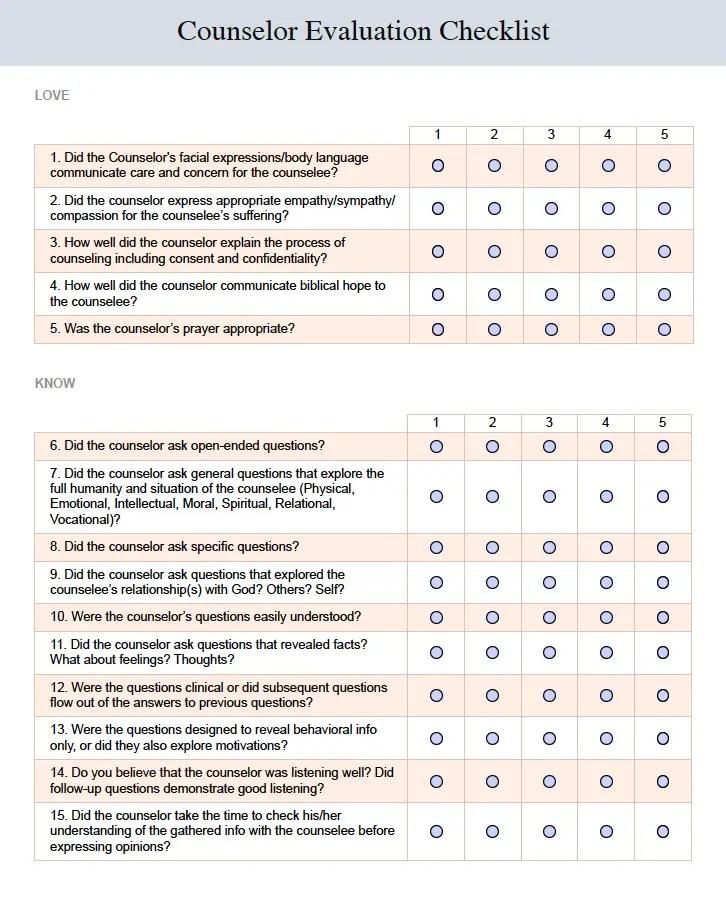 Checklist: Is Your Psychologist So Good?