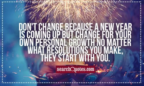 Don’t put off for the new year: changing life here and now