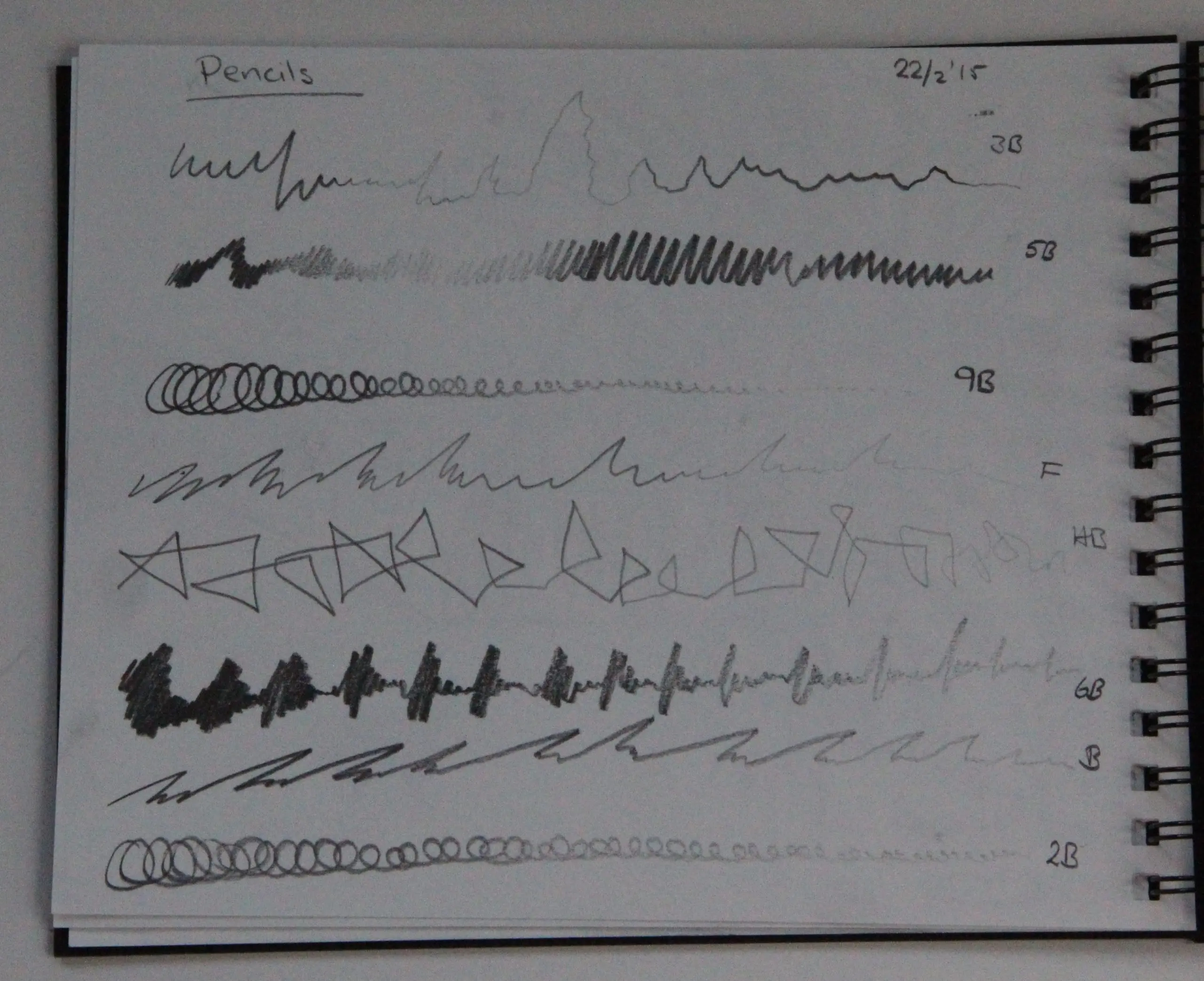 Four exercises according to Capaccione’s «expressive diary» method