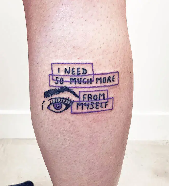 Get a tattoo to better understand yourself