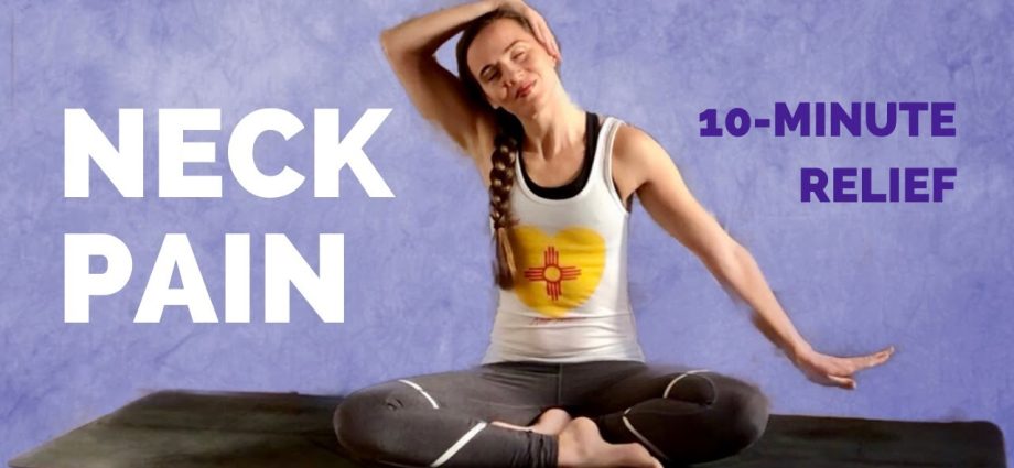 Home yoga complex of 6 exercises: for the back and neck