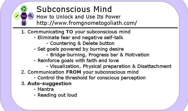 How does the subconscious mind work and what can it give to any person?