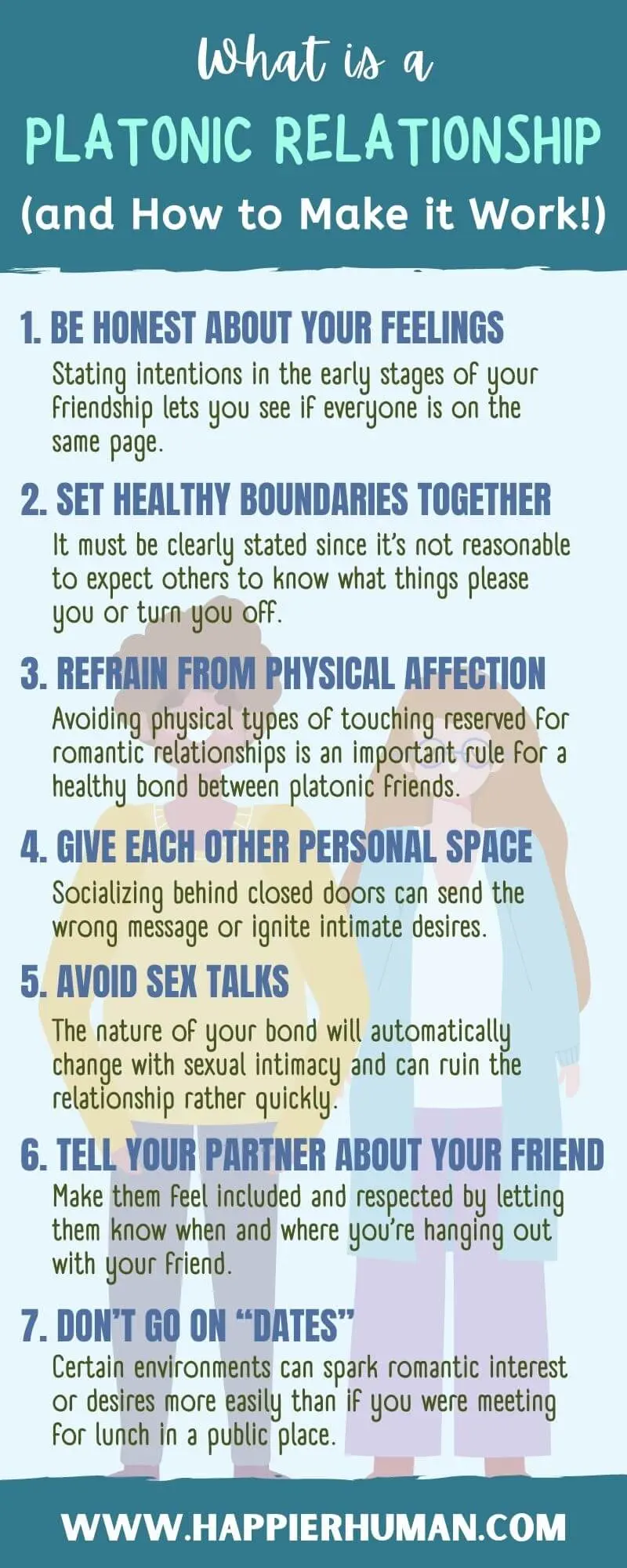 How to build a platonic relationship: 7 rules