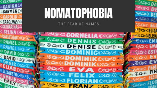 How to get rid of Nomatophobia — the fear of calling a person by name?