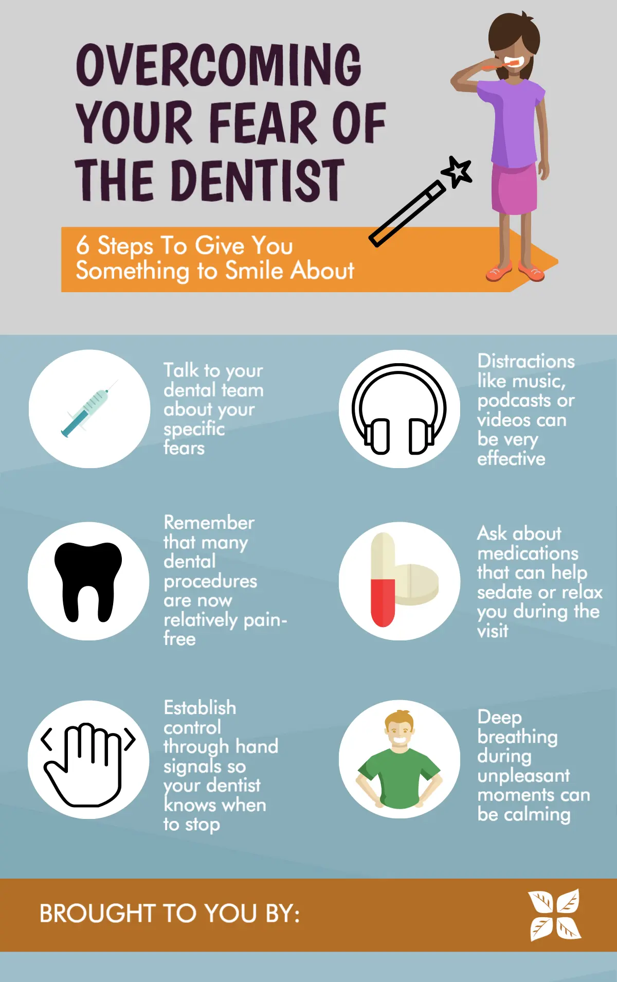 How to stop being afraid of going to the dentist