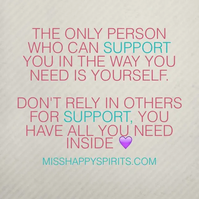 How to support yourself when there is no one to rely on