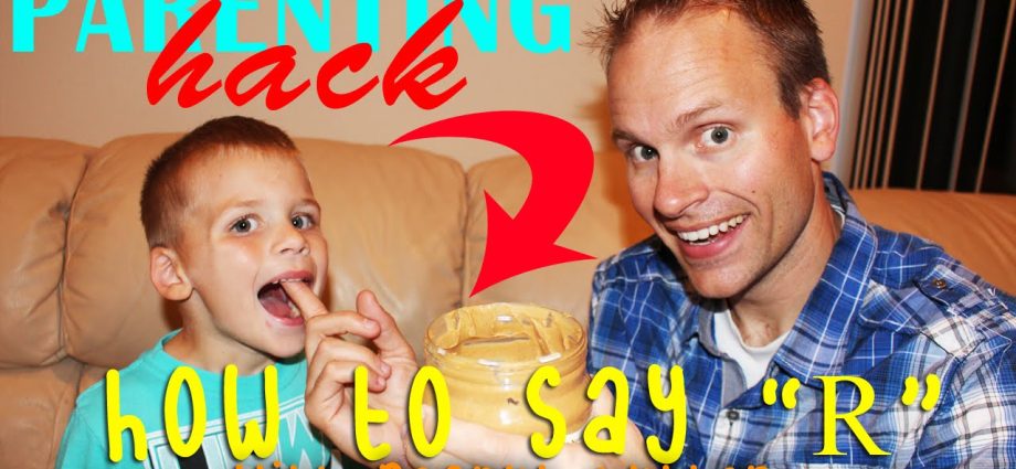 How to teach a child to pronounce the letter R