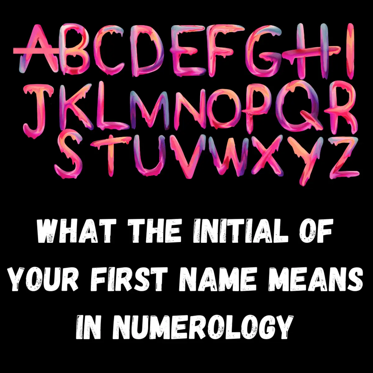 “I” is the first letter of the alphabet: healthy selfishness