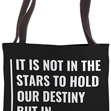 In your bag is your destiny