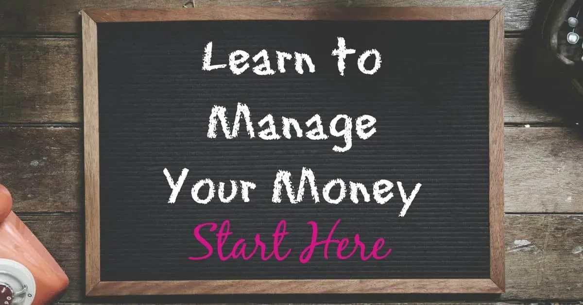 Learning to manage your money