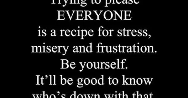 Live to please others or be «bad» and happy?