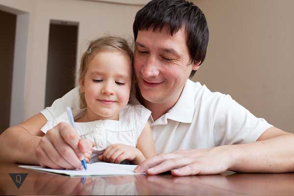 Methods for teaching a child to hold a pencil or pen correctly