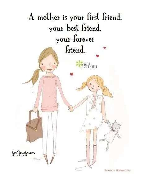 Mom as best friend — is it good?