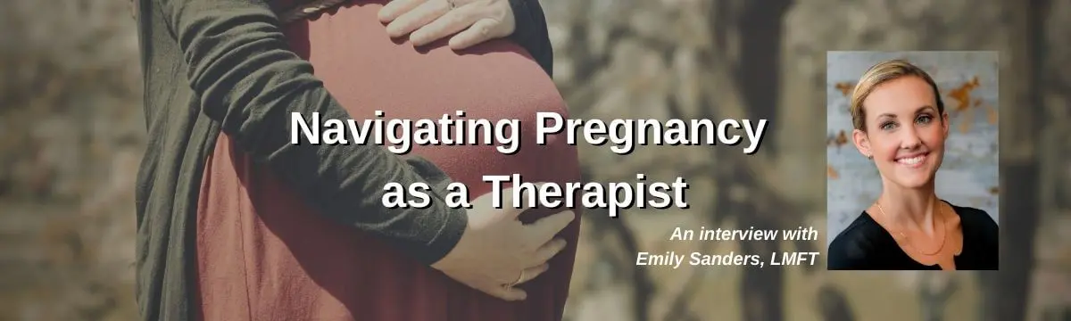 My psychotherapist is pregnant: can I continue therapy?