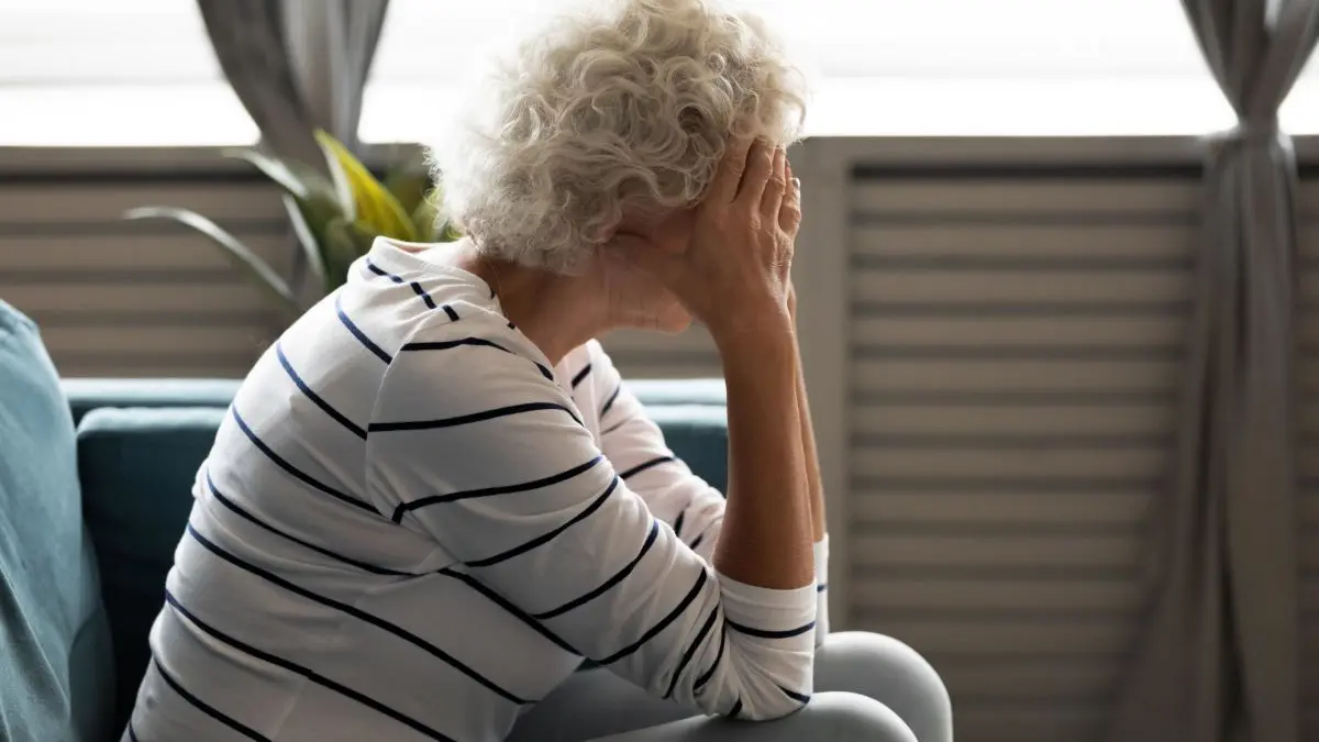 Negative thoughts bring old age