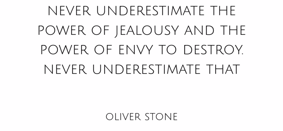 Pain, anger, envy are allies we underestimate