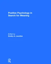 Positive Psychology: The Science of Finding Meaning