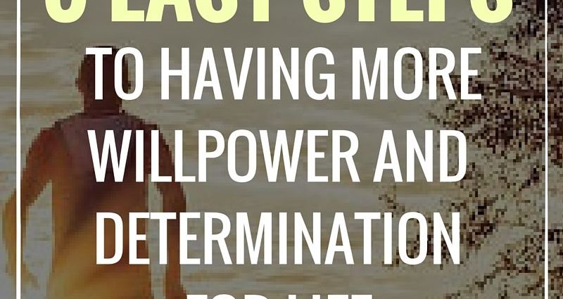 Strengthening and educating your willpower and character