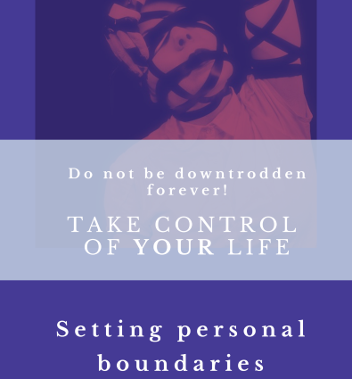 کنترل زندگی خود را در دست بگیرید - مرزهای شخصی خود را تعیین کنید