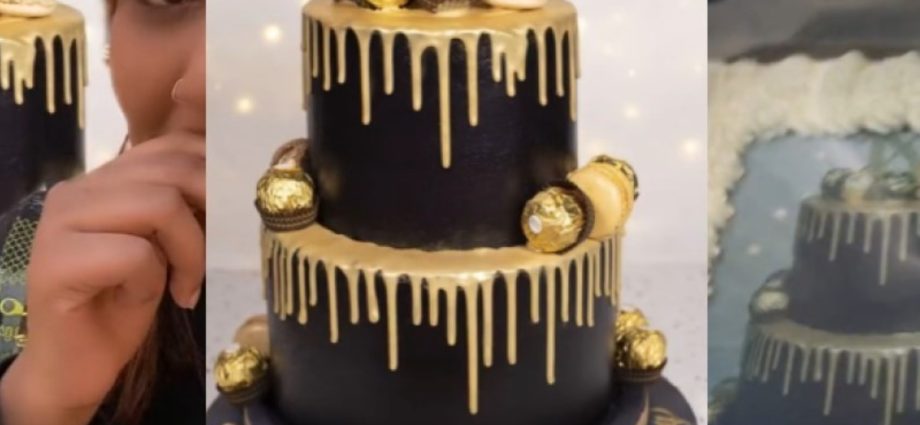 The birthday cake disappointed the customer, but became a TikTok «star»