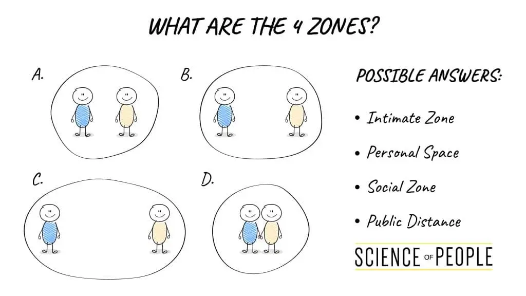 The concept of proxemics: how to choose the distance for communication?