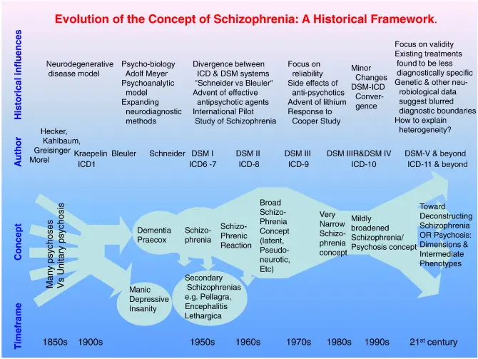 The foundation of the basics: the most common clinical forms of schizophrenia