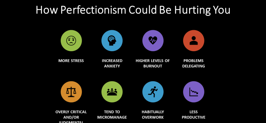 Unhealthy perfectionism or laudable striving for perfection?