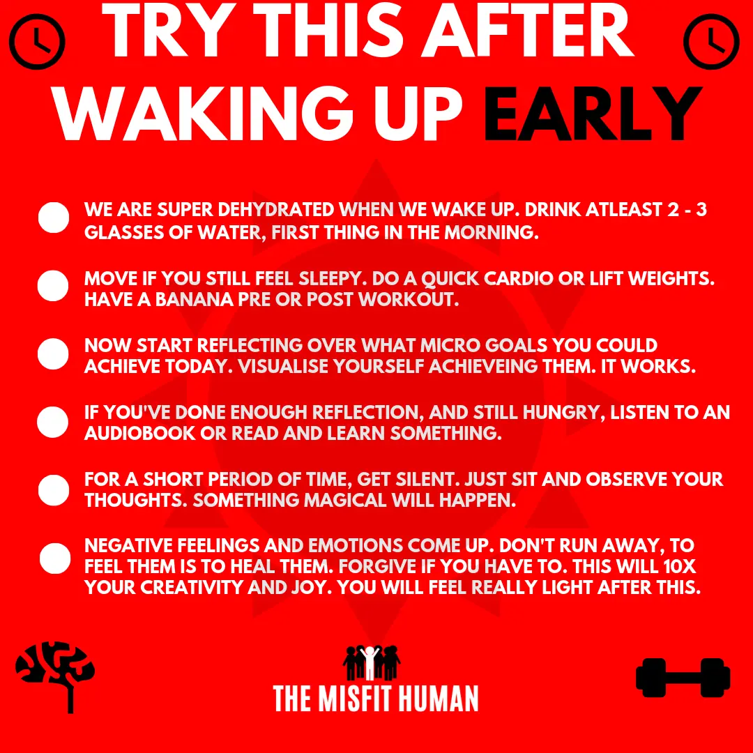 What if you wake up very early and don’t know what to do about it?