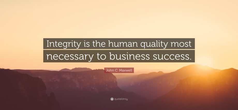 What is human integrity and why is it necessary to acquire it?