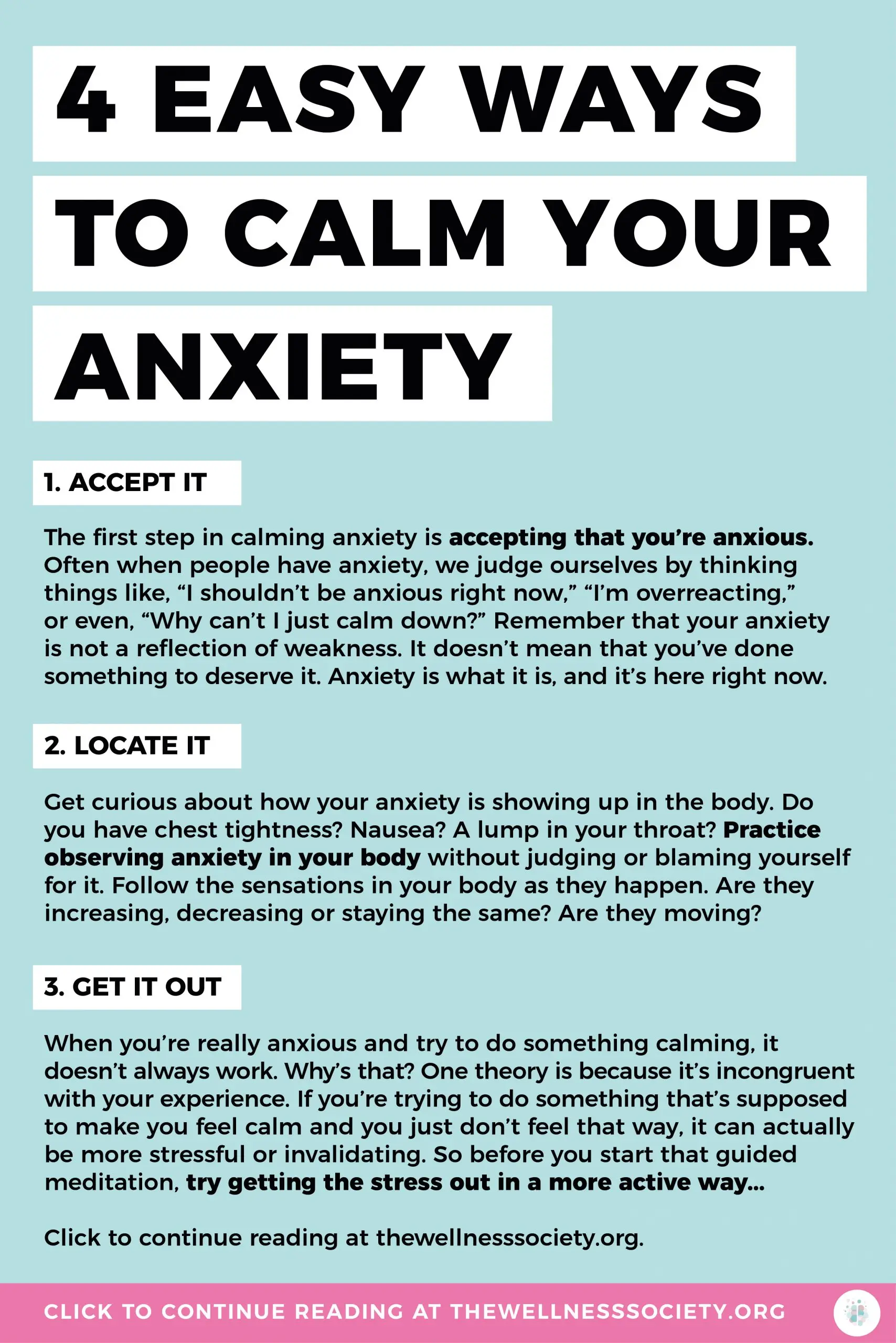 What to do if I’m anxious right now: 3 self-help techniques