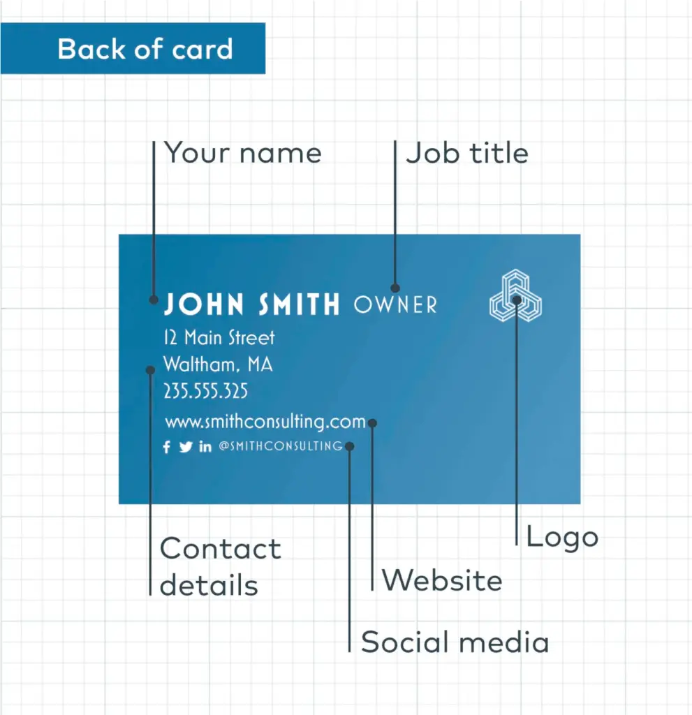 What will the name on your business card say?
